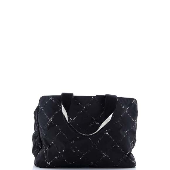 Travel Line Boston Bag Printed Nylon #206014C72B - Picture 3 of 6